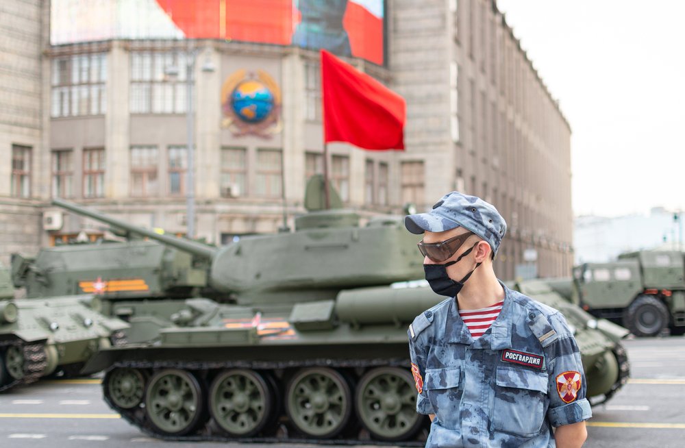 Репетиция Парада Победы