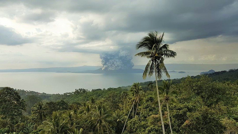 Taal Volcano Eruption