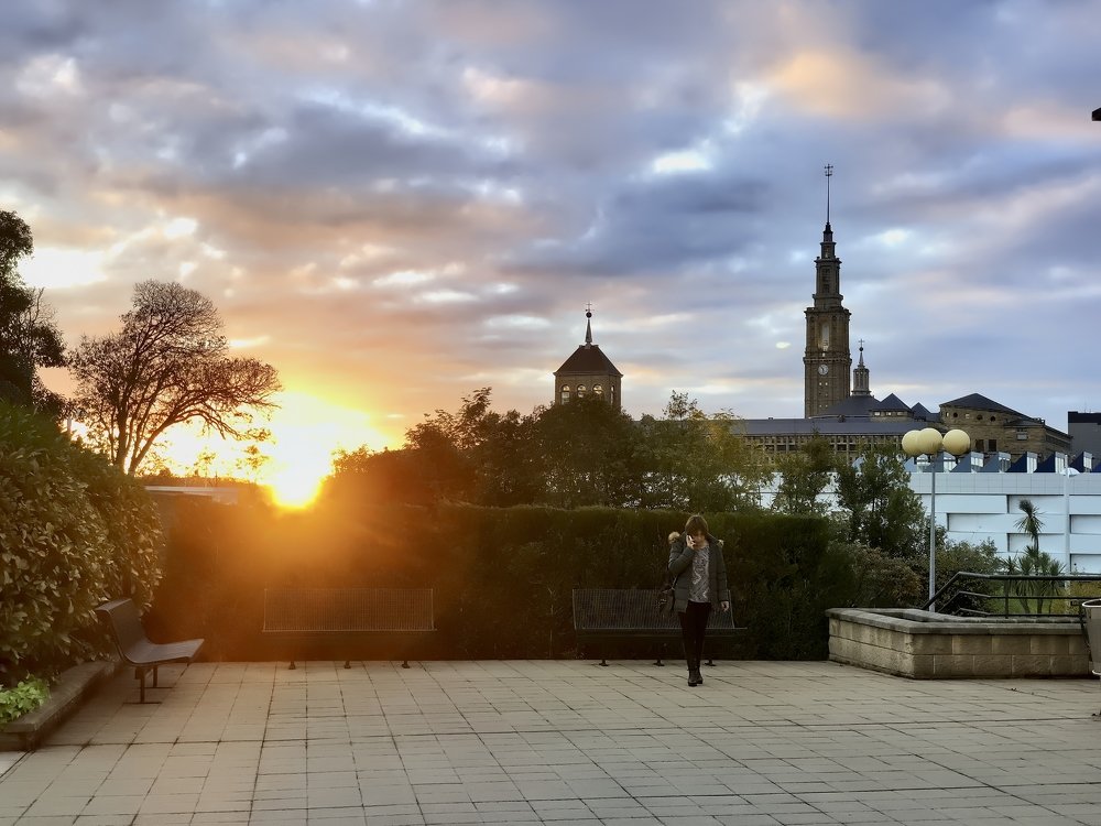 Sunset in Gijón