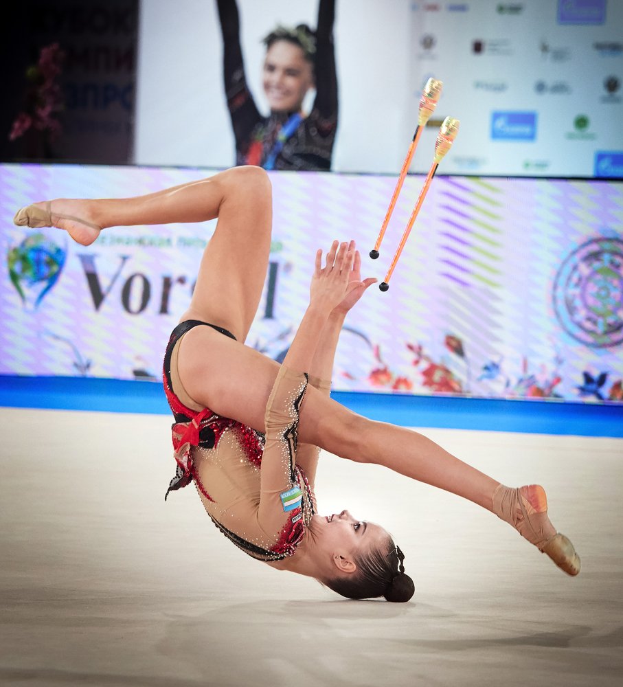 Упражнение с булавами