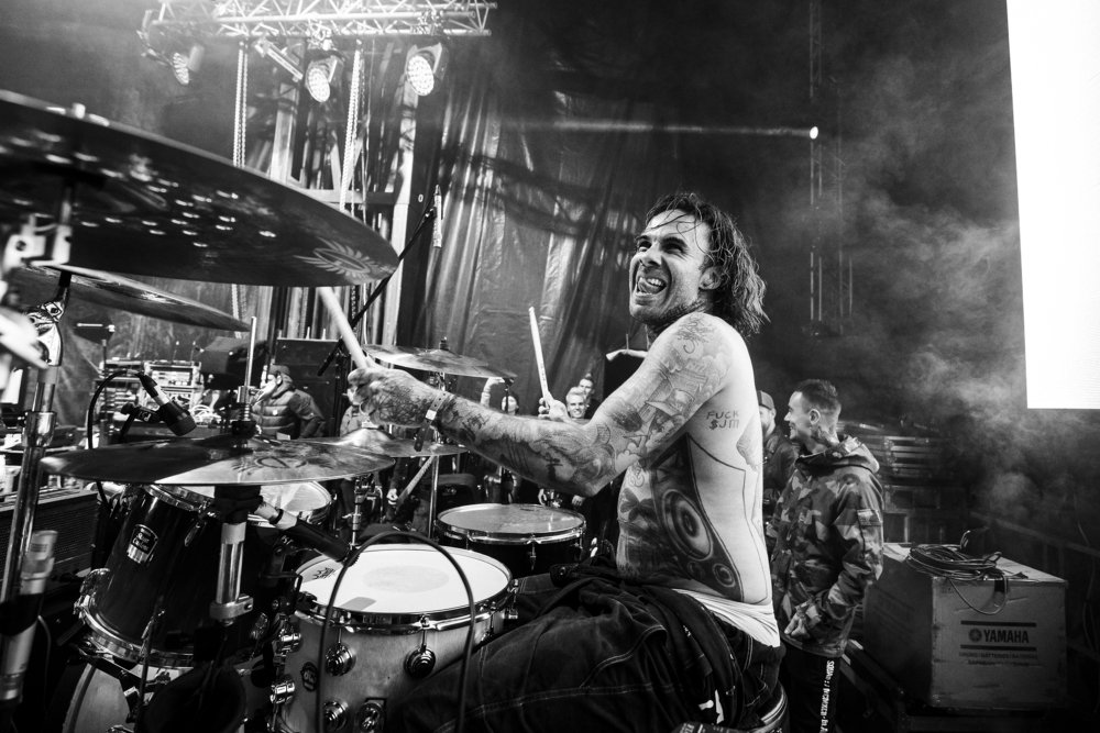 Fever 333 on stage of Dobrofest 2019