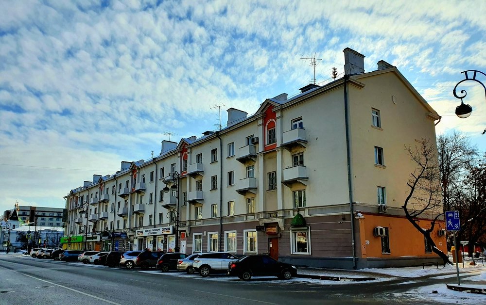 Небесный пейзаж, Тюмень