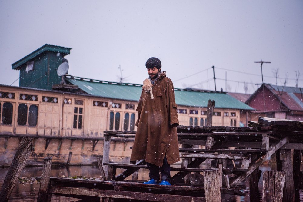 Warmth on a wintry morning.