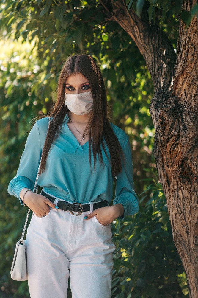 Девушка в парке