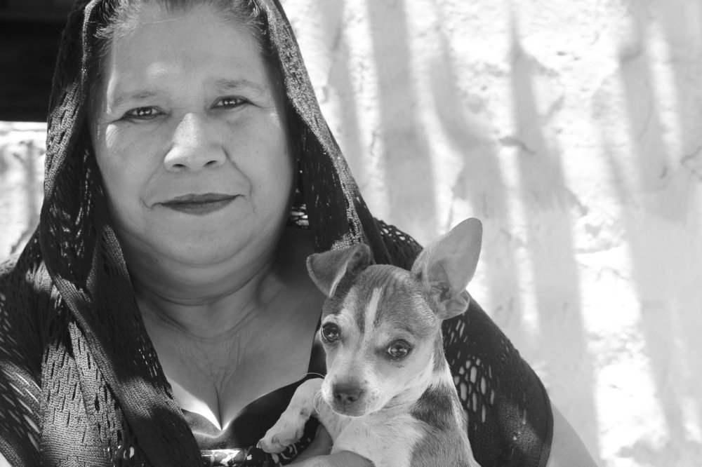 Feliz de que estas aquí