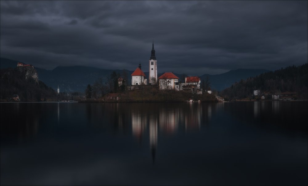 Thunderstorm over Bled