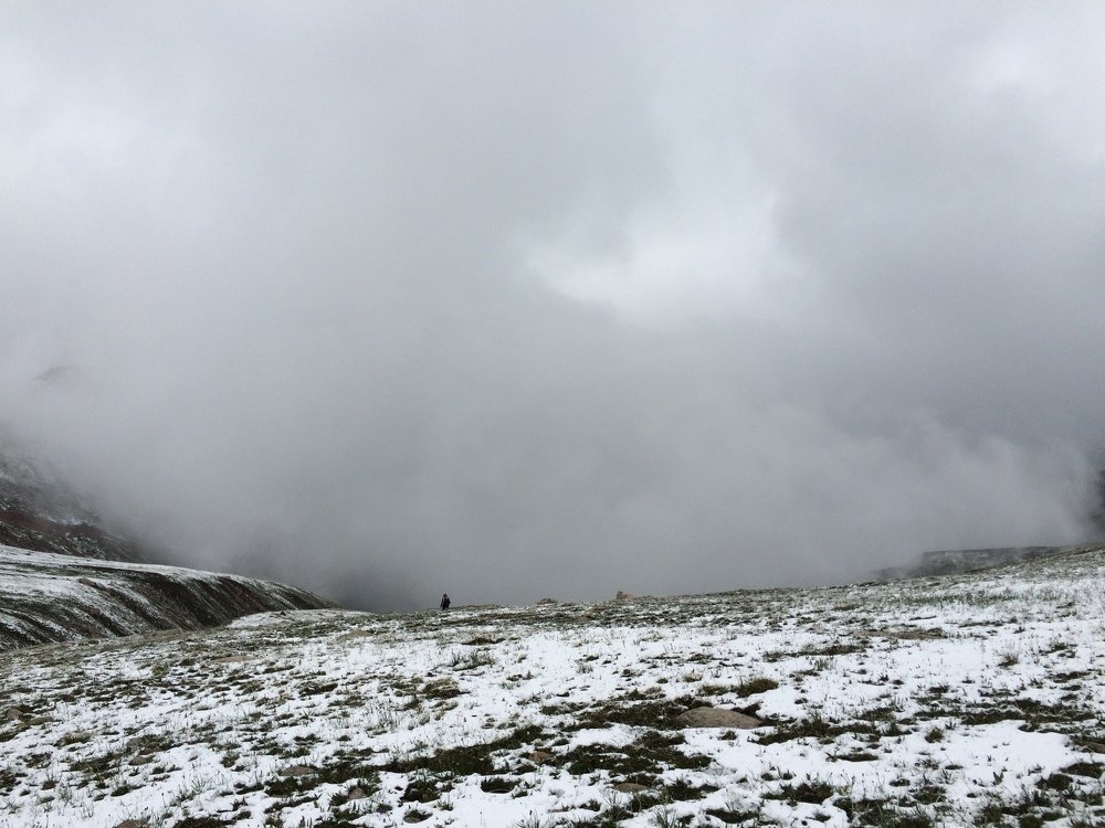 Белая пелена.