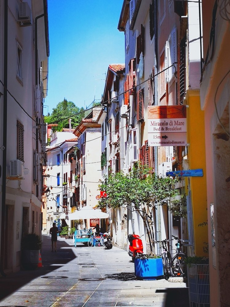 Street in Piran