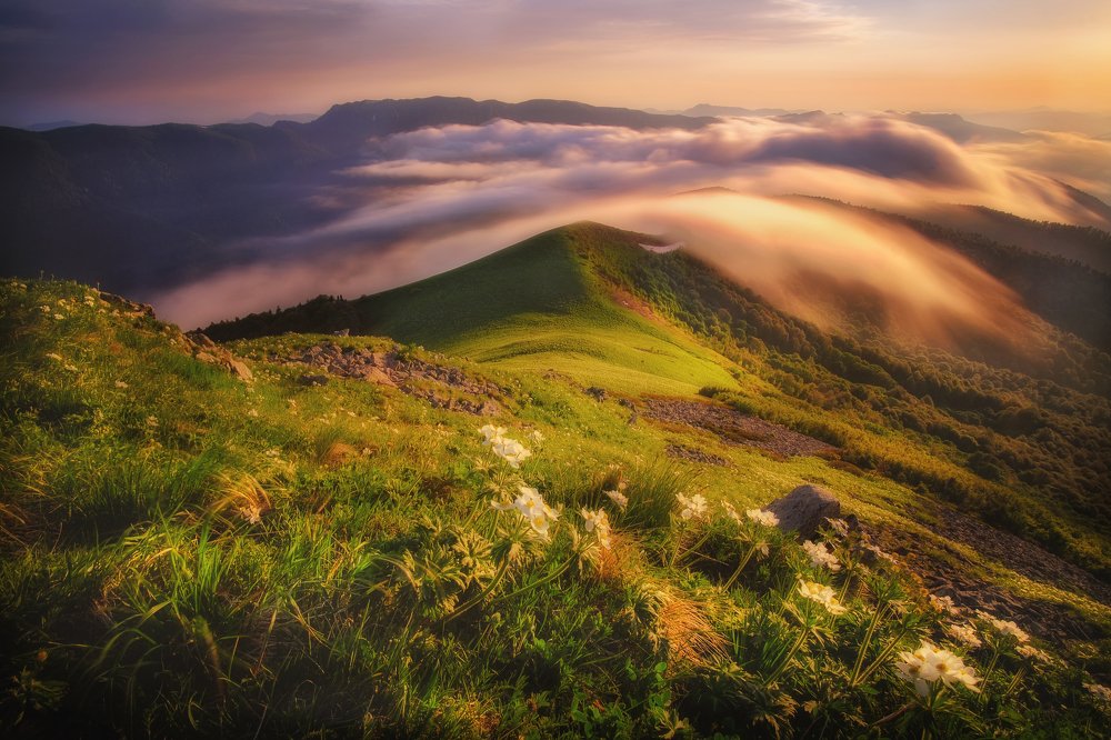 Туман - горное одеяло