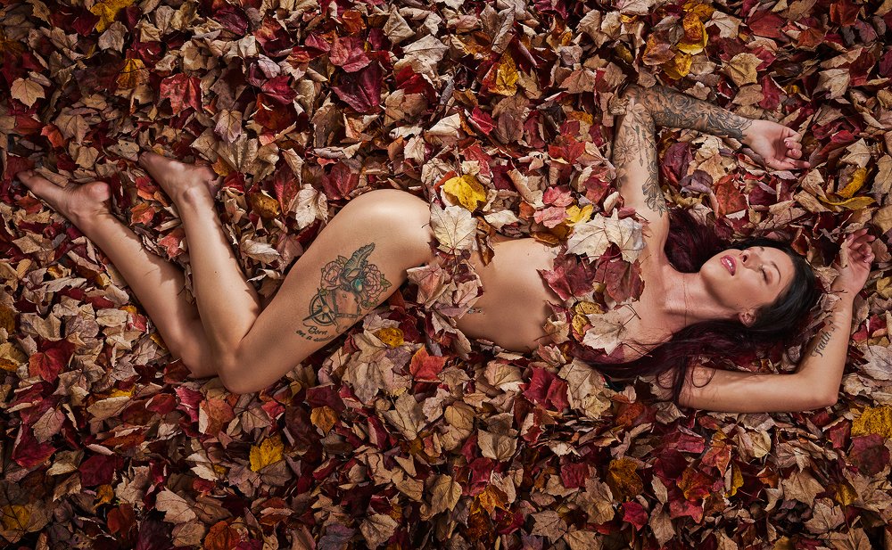 Beauty & Fallen Leaves