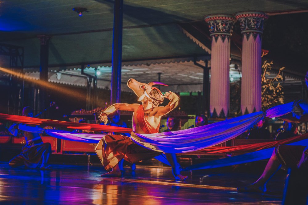 Dancer on the stage.