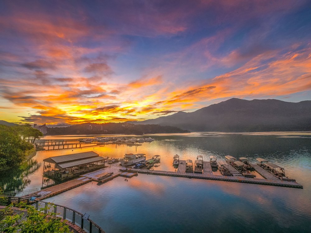 The beauty of the Sun Moon Lake