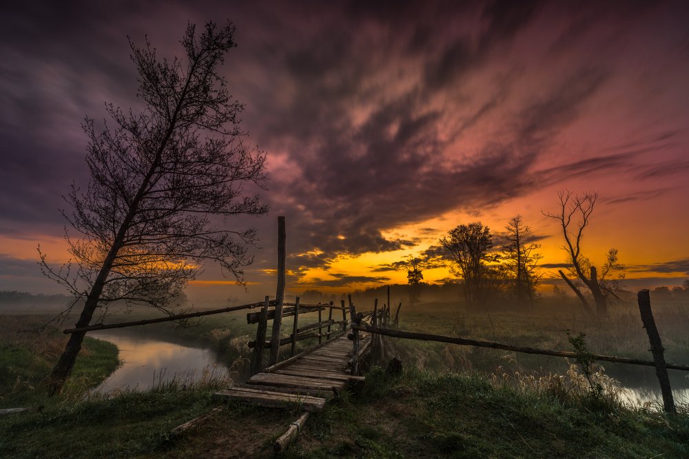 Bridge over Jeziorka