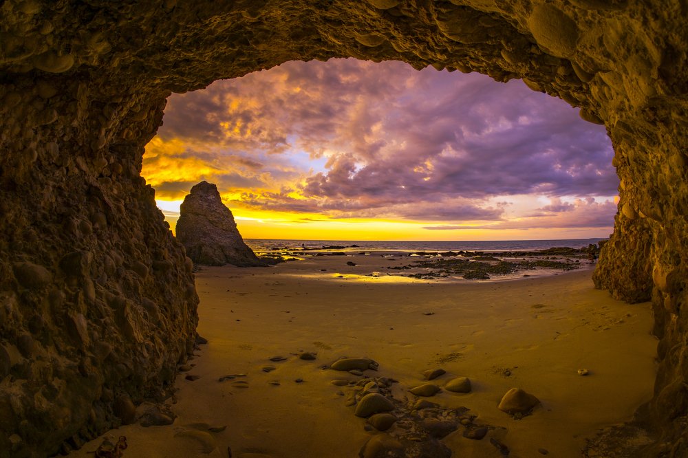 Tiny Cave Sunset