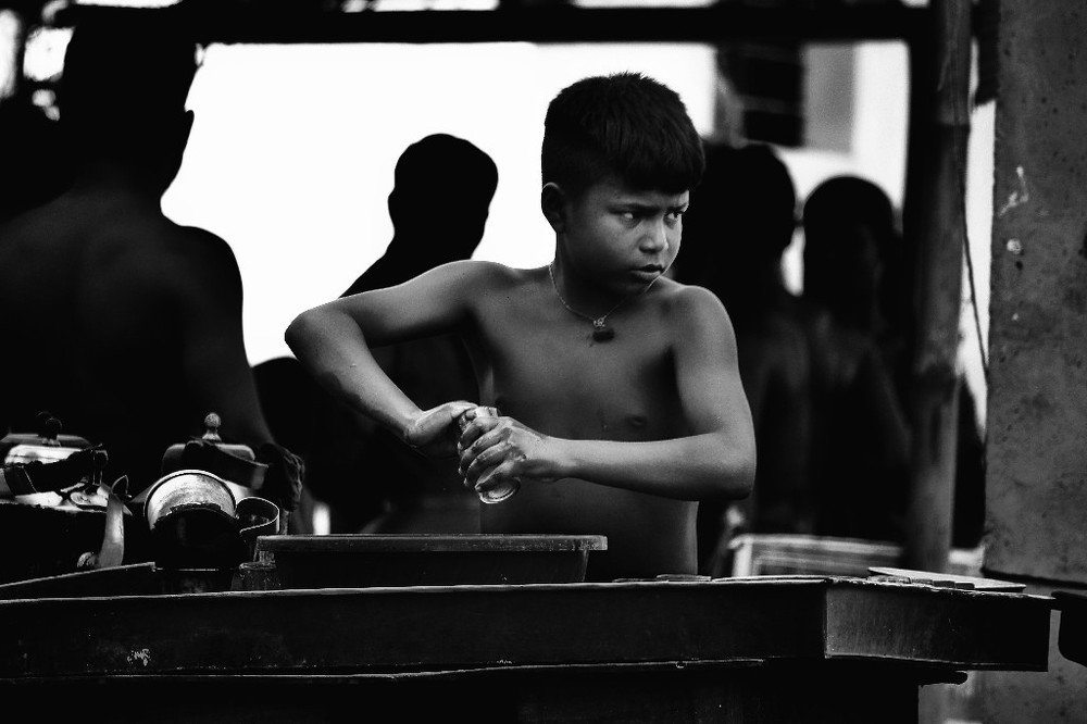 Poverty knows no age