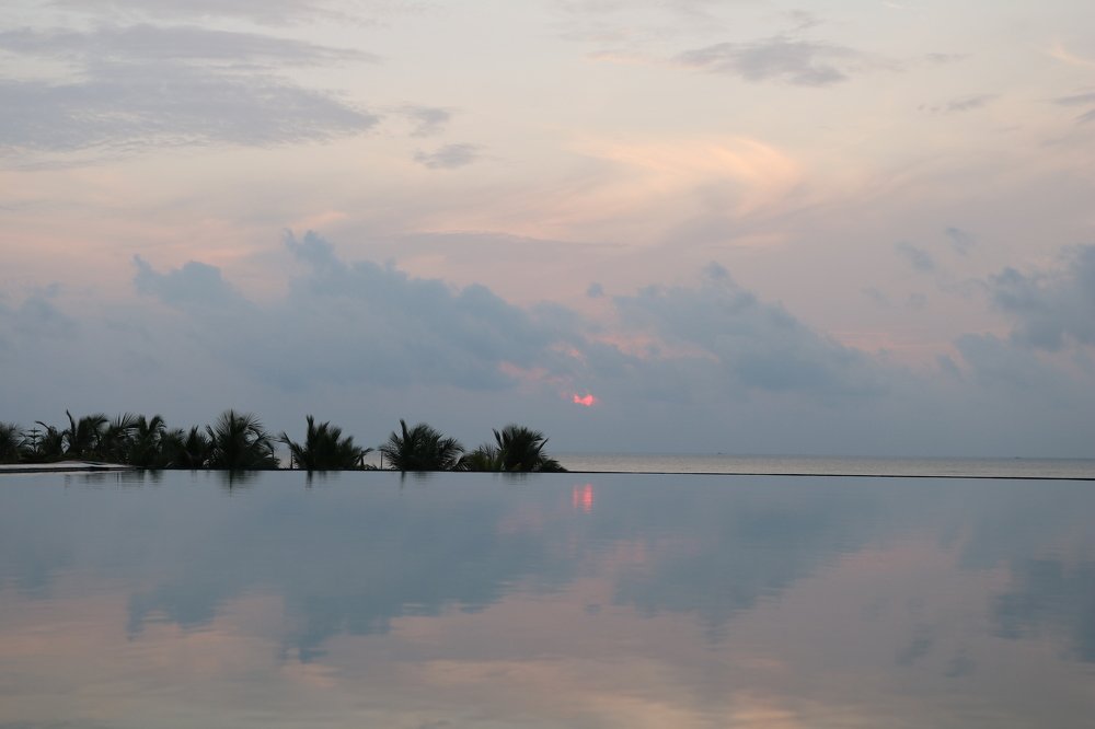 Sunset from a distance