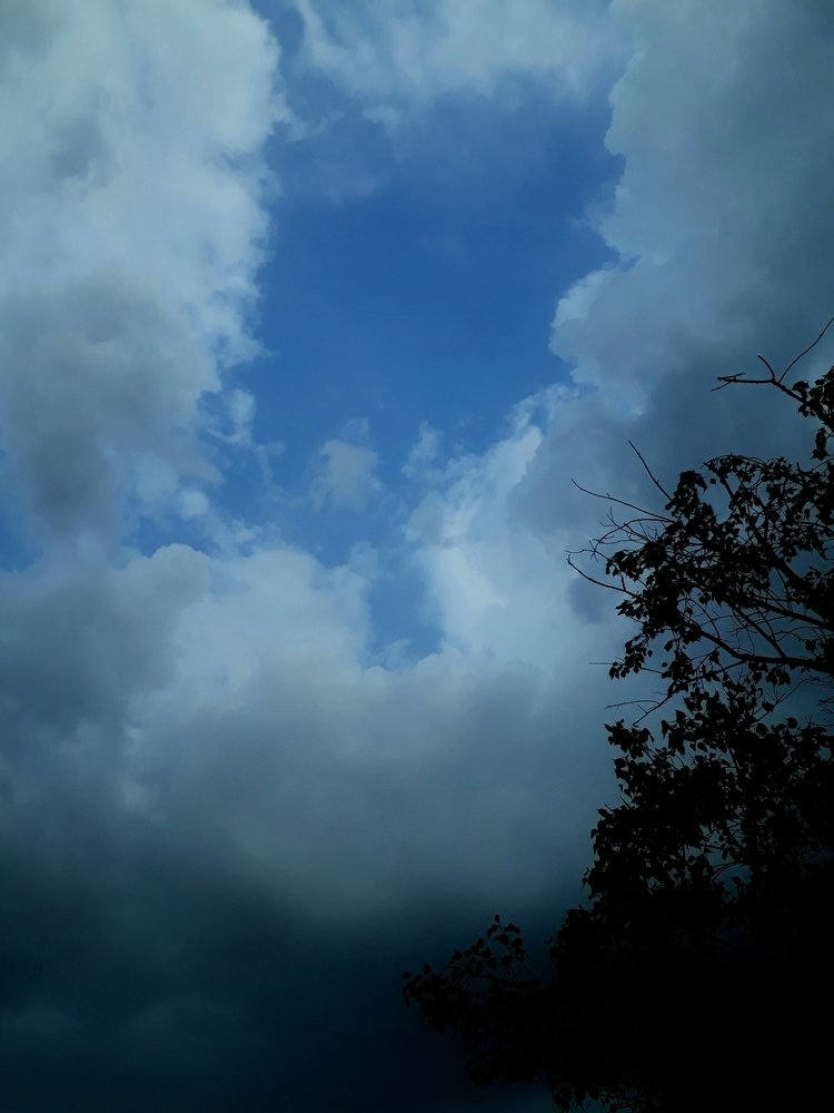 Natural sky scenery