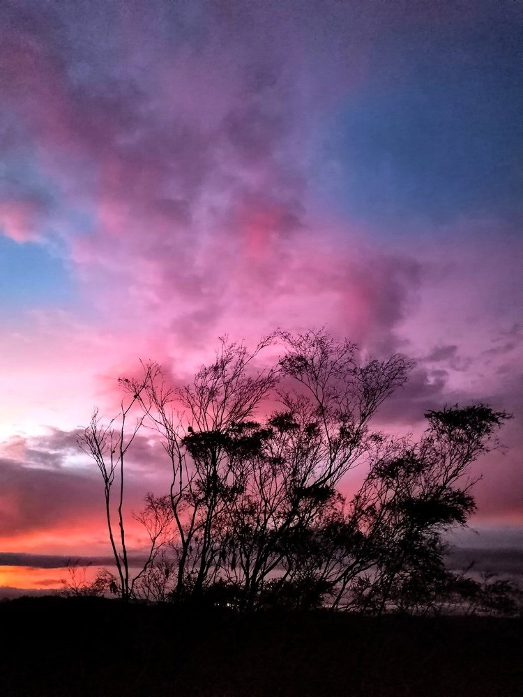 SUNSET VIEW, TRIG HILL KENINGAU NORTH BORNEO
