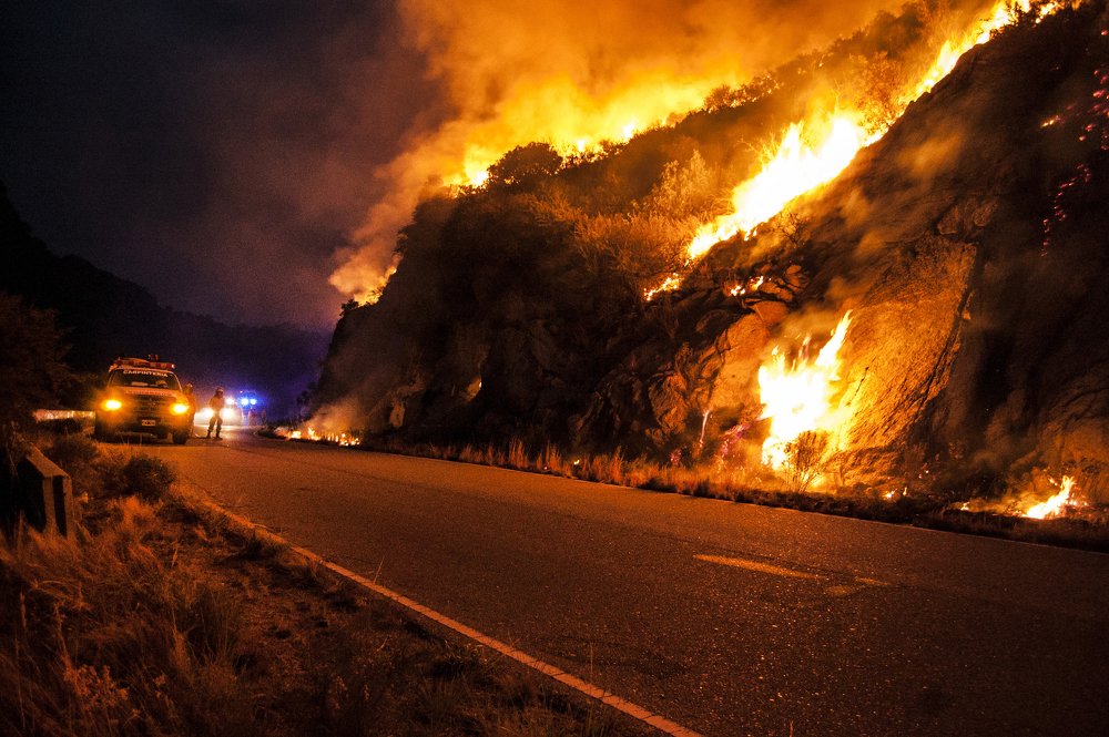 Fuego en el Camino