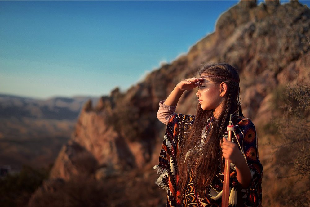 Tribe girl