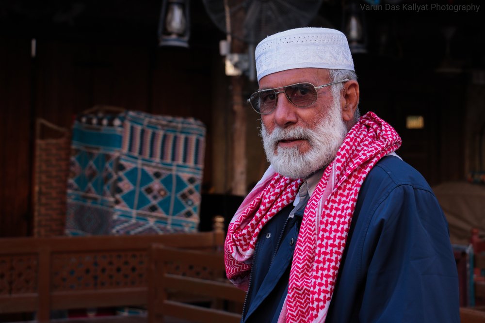 Portrait from Souq Waqif , Doha - State of Qatar