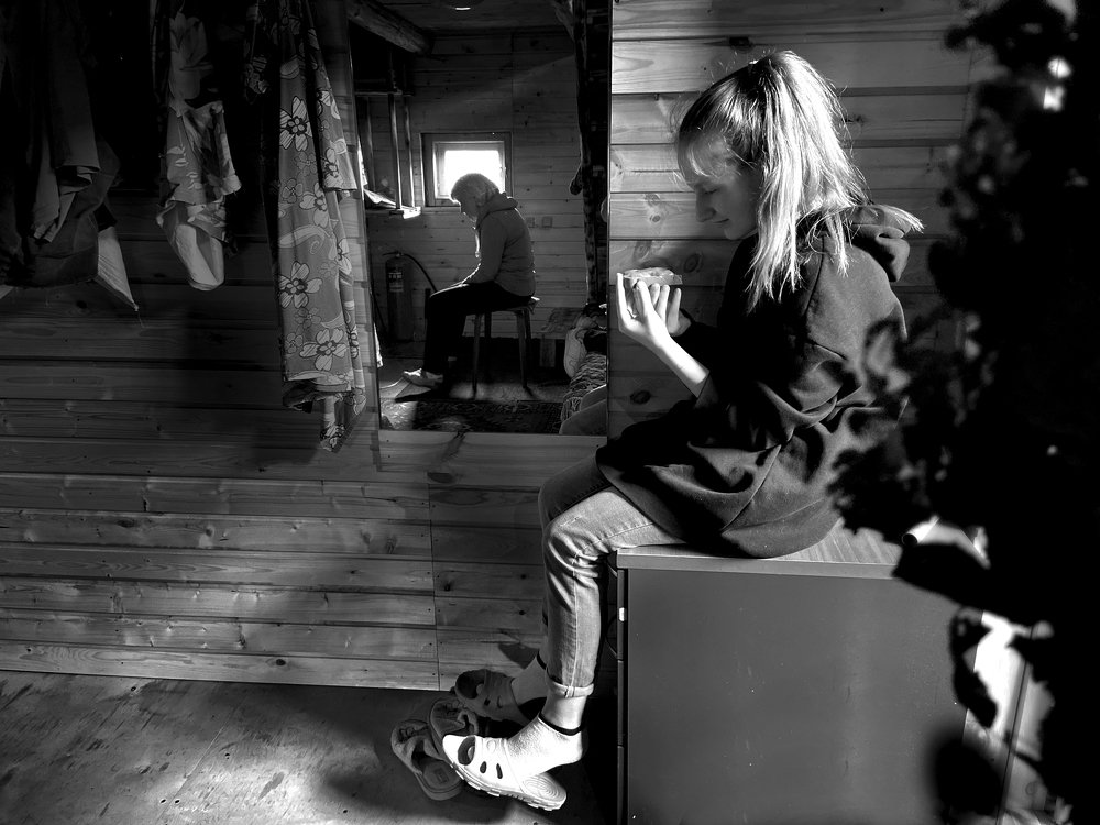 У бабули на даче