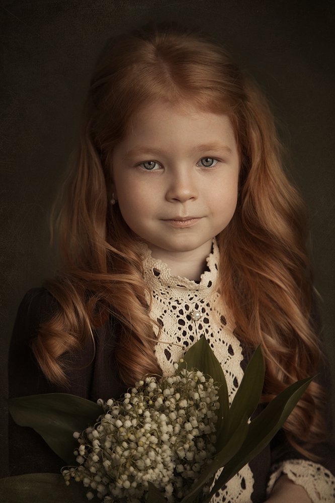 Портрет с ландышами