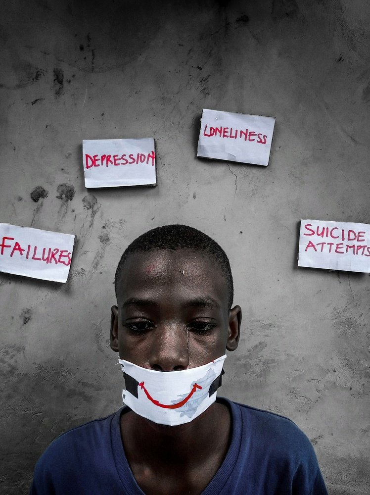 THE SMILE IS ALSO A MASK