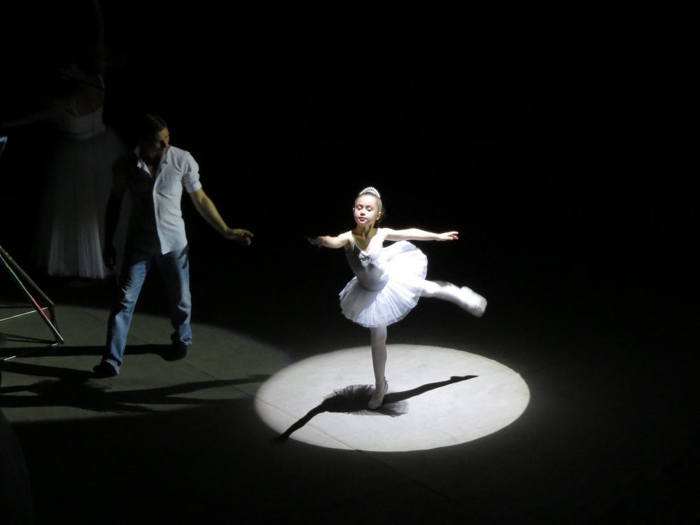 Балерина в цирке