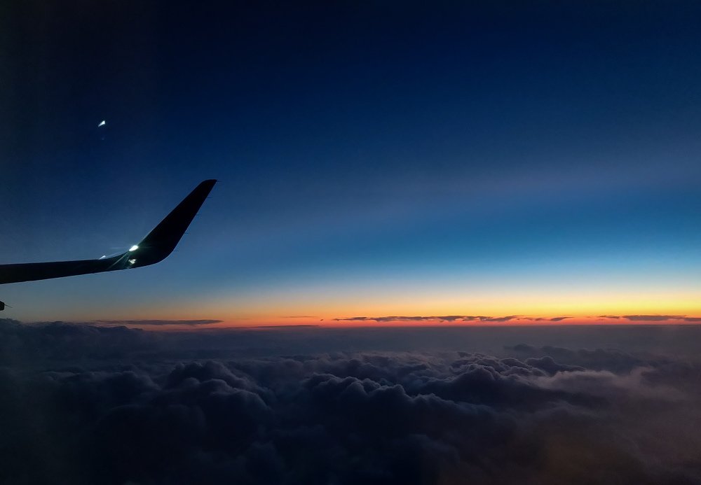 Above the world...
