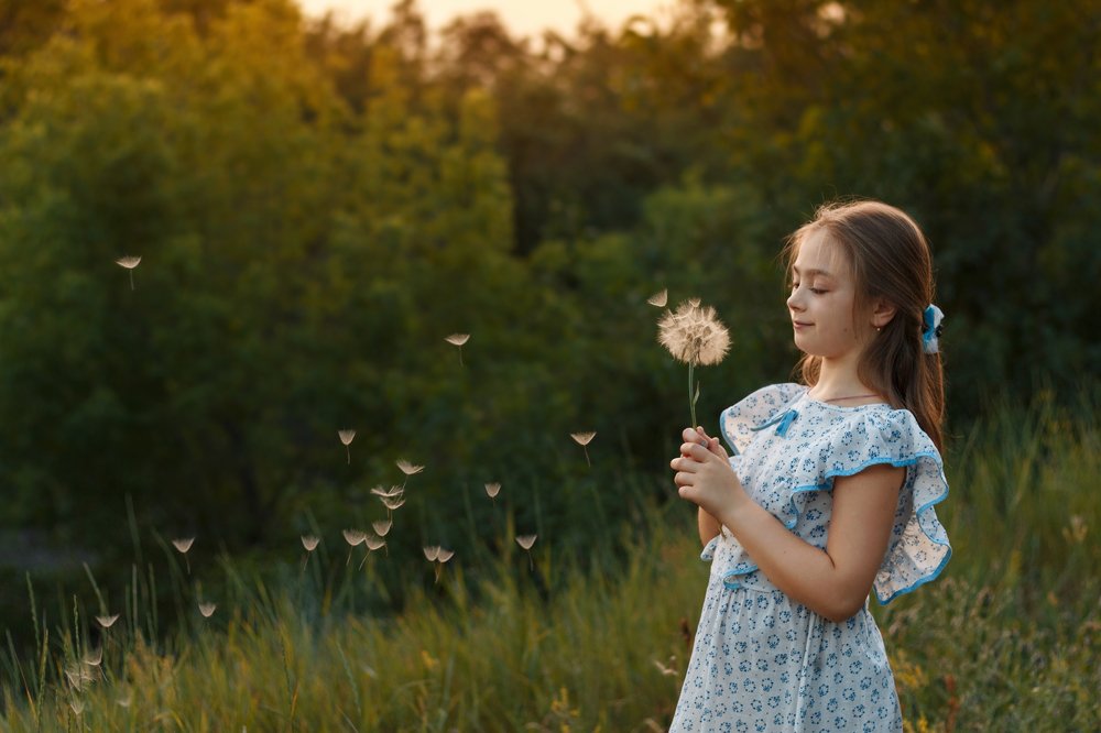 Летающие пушинки