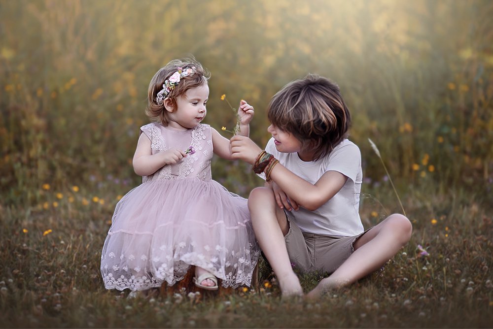 BEAUTIFUL BROTHERS IN THE FIELD