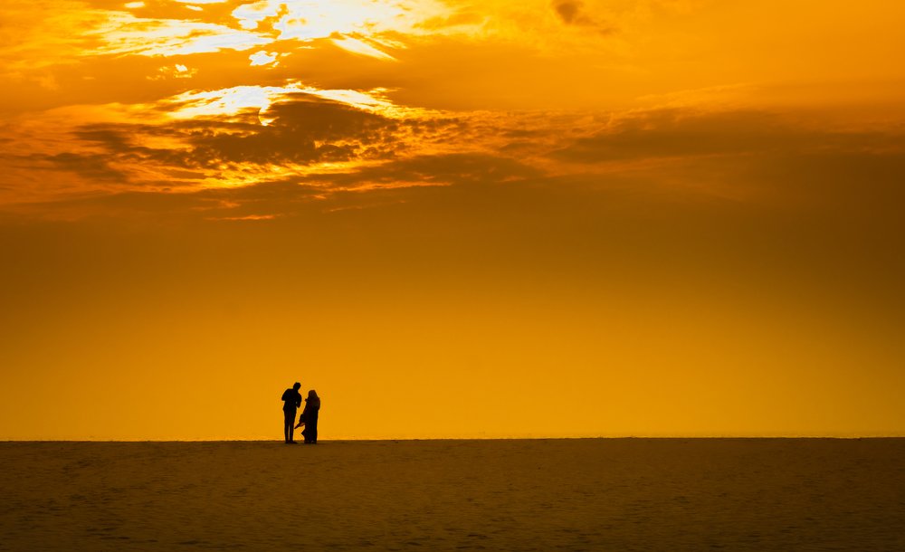 Romance in Sunset