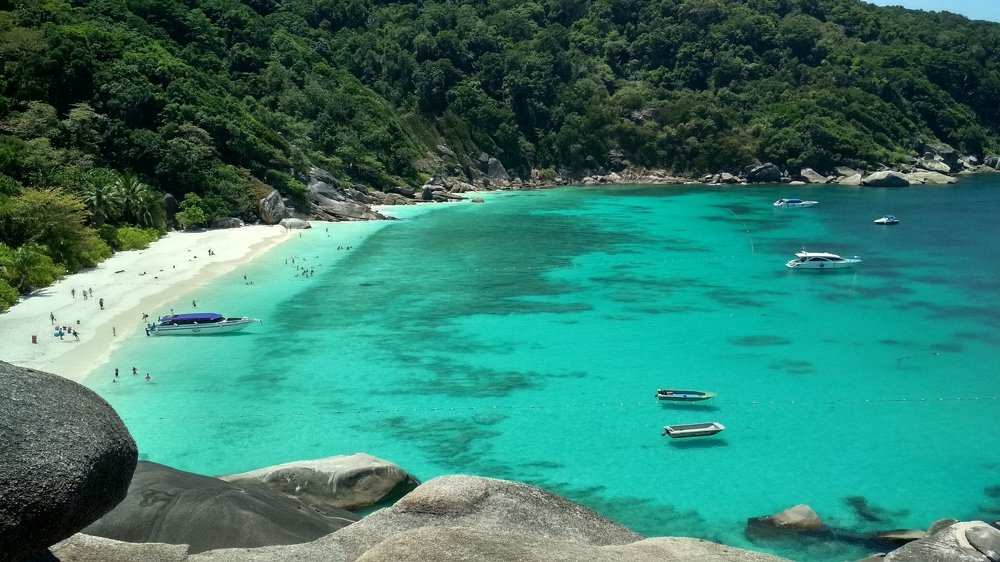 Пляж сверху