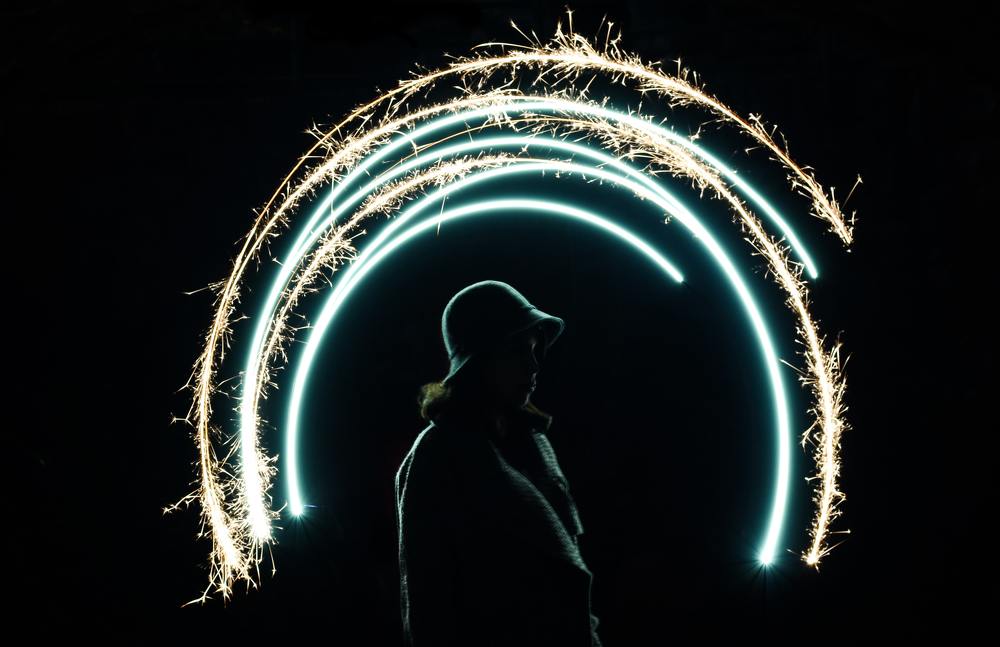 lightpainting photography