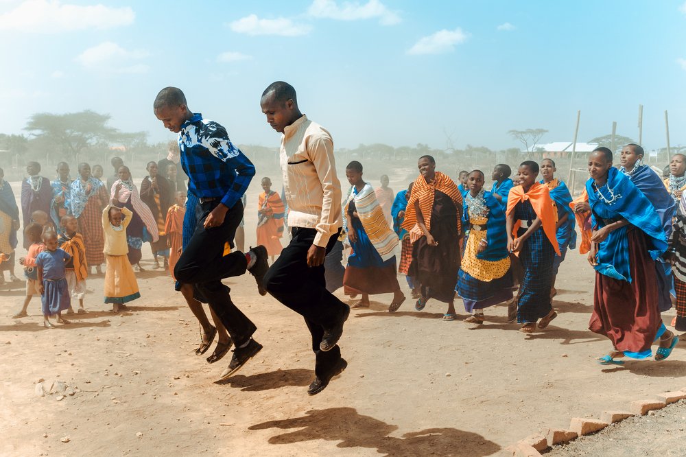The gift of Maasai Warrior