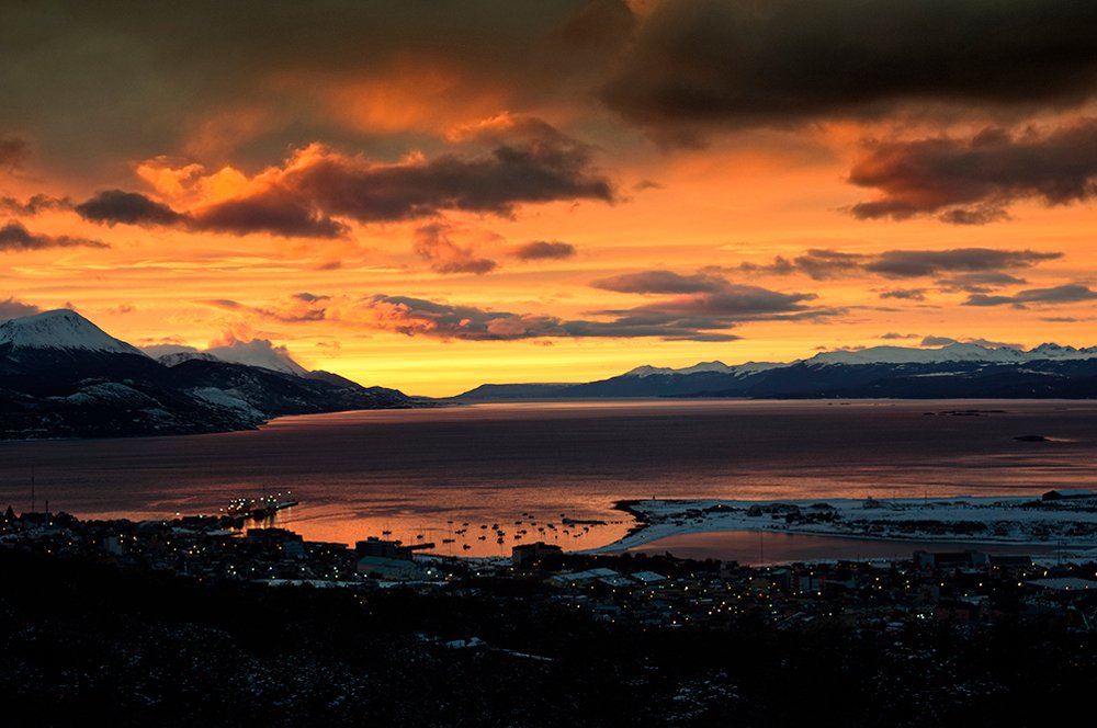 Sunset at The End of the World