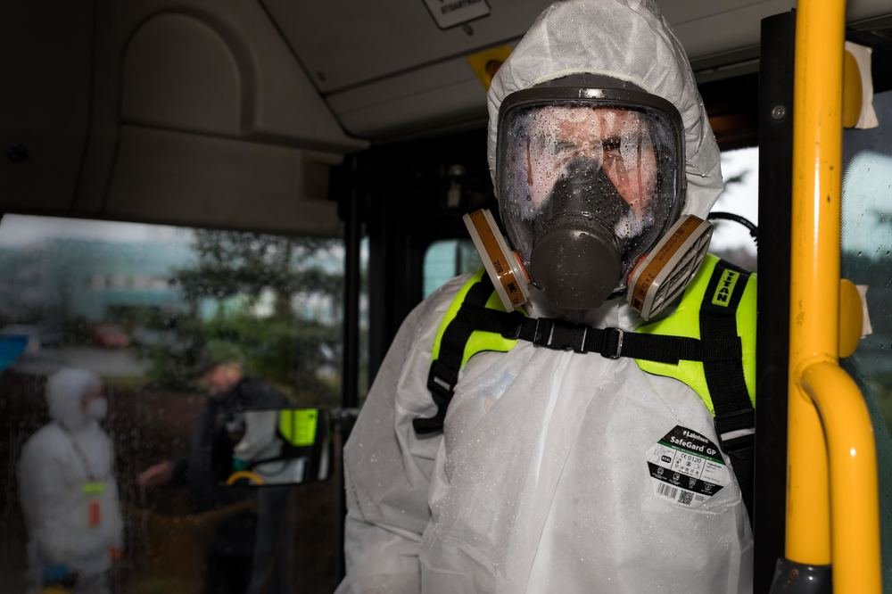 Дезинфекция  в дождь