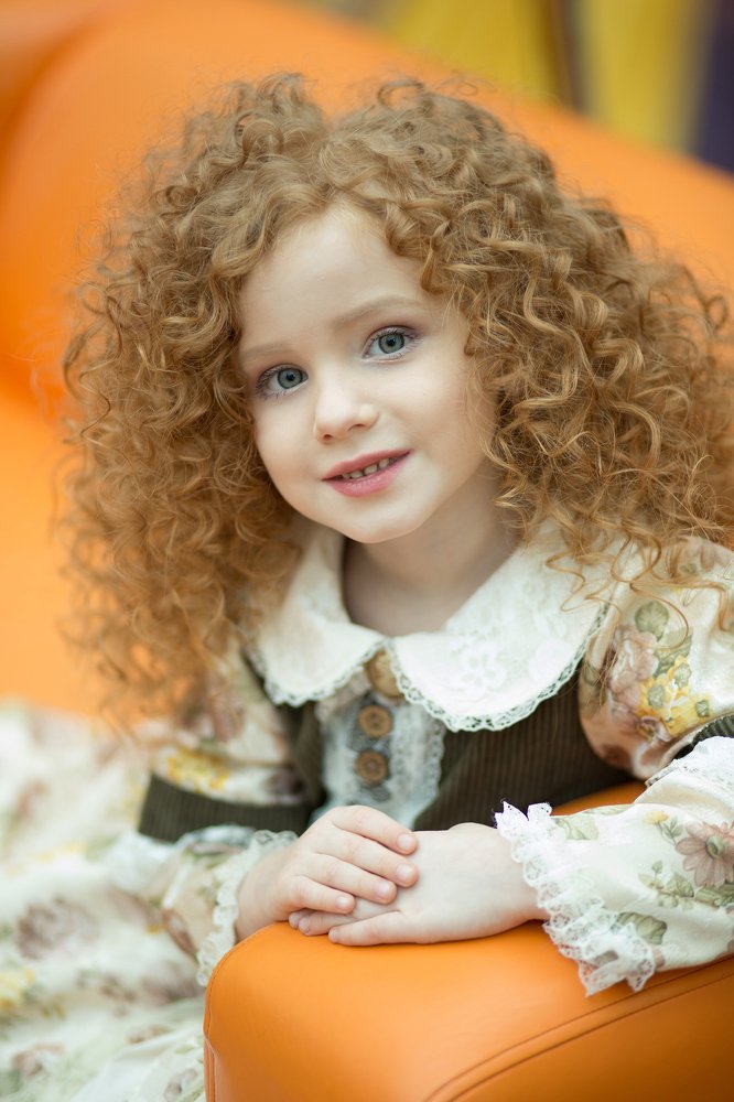 Детский студийный портрет