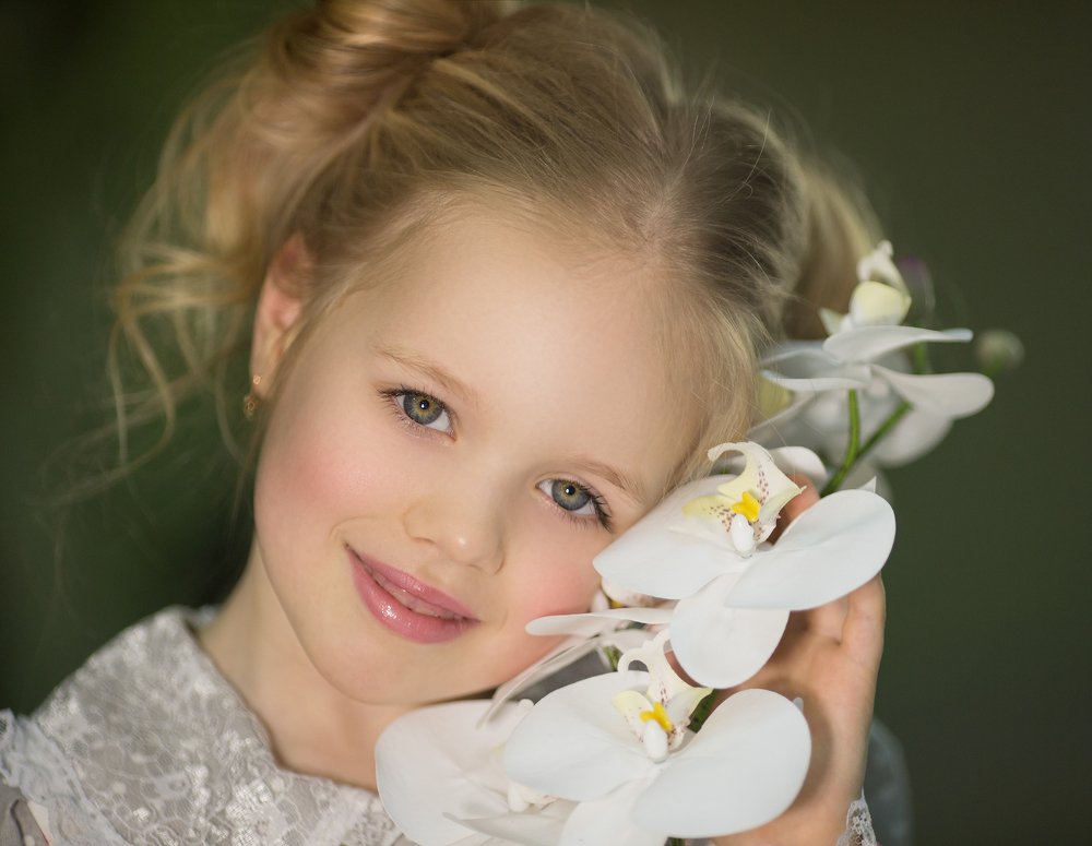 Детский студийный портрет