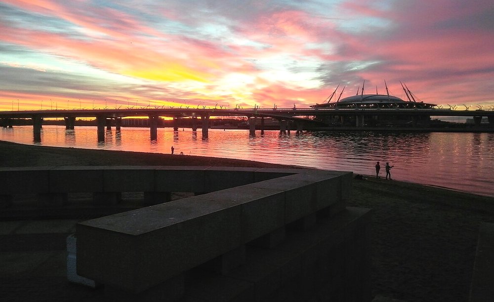 Волшебные краски рассвета.