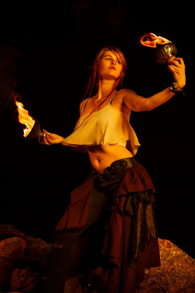 Танец с огнём