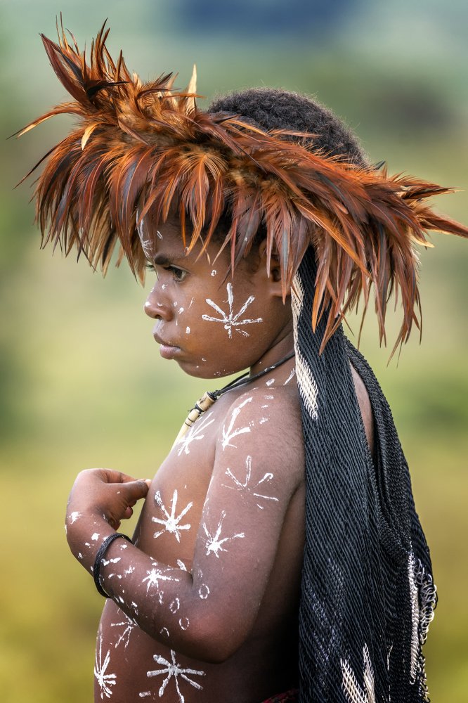 Portrait of Wamena's kid