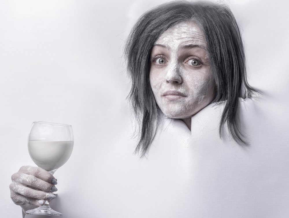 Белый портрет