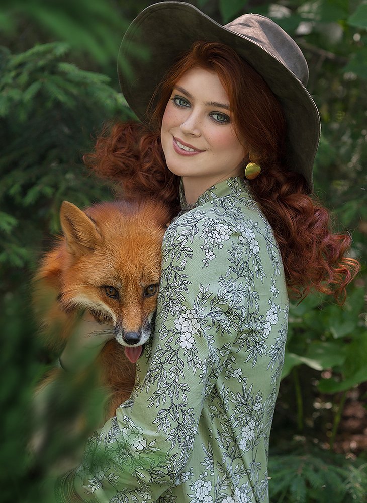 Любимица лиса