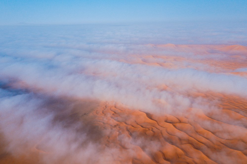 Desert and Fog