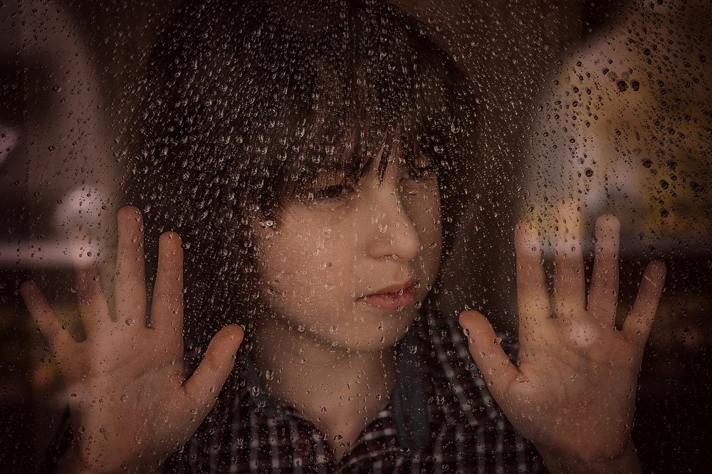 За стеклом. Карантин.