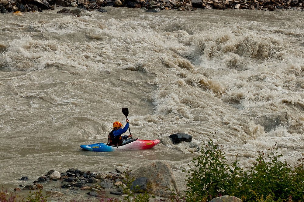 На байдарке по реке Риони