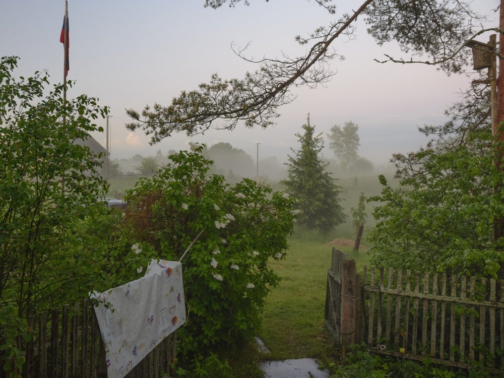 Вечер в деревне