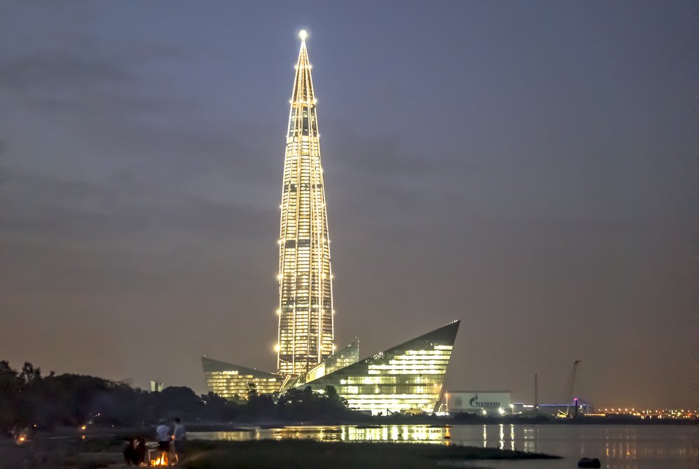 Лахта-Центр. Санкт-Петербург.